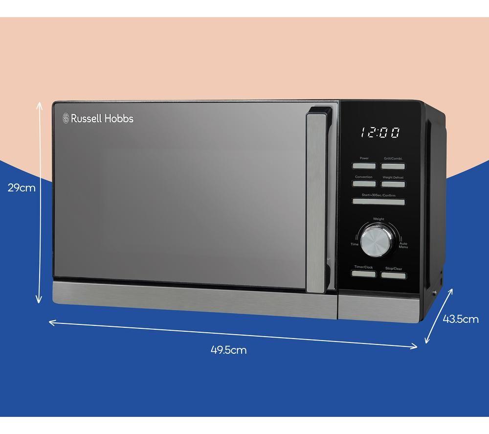 RUSSELL HOBBS RHM2501B Kombinationsmikrowelle - Schwarz
