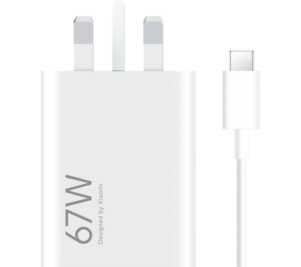 XIAOMI HyperCharge Combo 67 W USB Charger - White