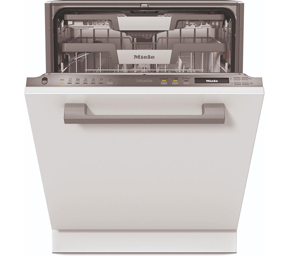 MIELE Autodos G7080 SCVi Integrated WiFi-enabled Dishwasher - Clean Steel