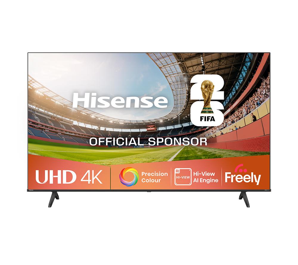 HISENSE E6Q 55" LED 4K HDR Smart TV with Freely - 55E6QTUK