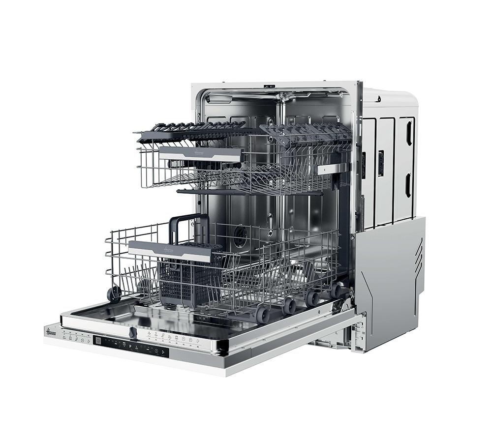HOOVER HI 5C6F0S-80 Full Size Fully Integrated WiFi-enabled Dishwasher