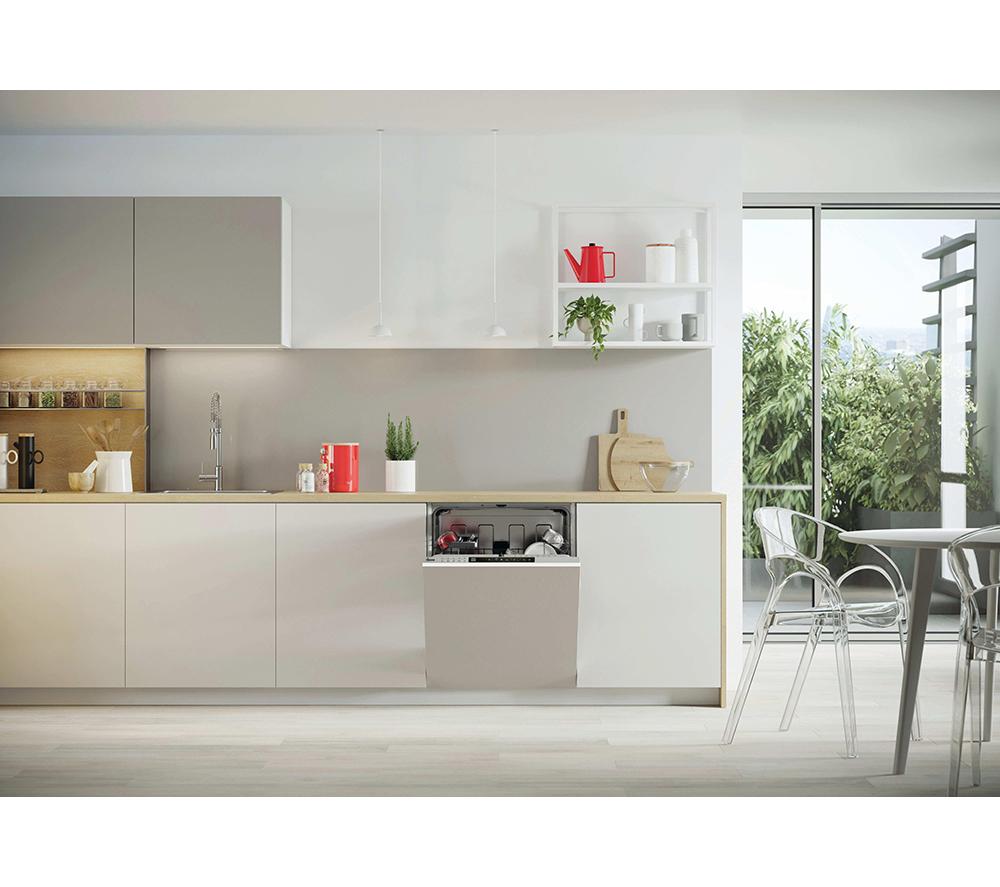 HOOVER HI 5C6F0S-80 Full Size Fully Integrated WiFi-enabled Dishwasher