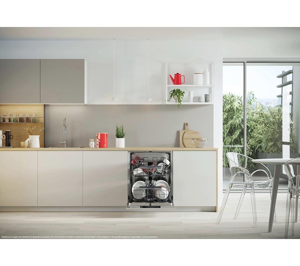 HOOVER HI 5C6F0S-80 Full Size Fully Integrated WiFi-enabled Dishwasher