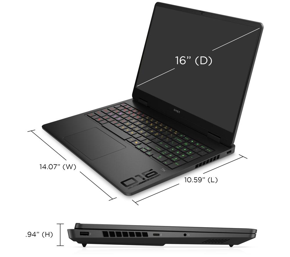 HP OMEN 16-am0507na 16" Gaming Laptop - Intel® Core™ Ultra 7, RTX 5060, 1 TB SSD