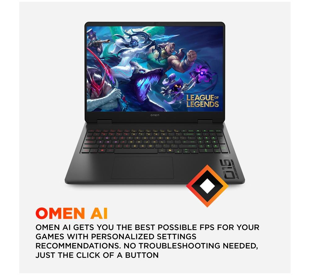 HP OMEN 16-ap0509na 16" Gaming Laptop - AMD Ryzen AI 9, RTX 5070, 1 TB SSD
