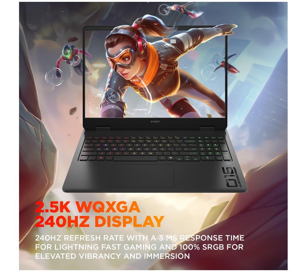 HP OMEN 16-ap0509na 16" Gaming Laptop - AMD Ryzen AI 9, RTX 5070, 1 TB SSD