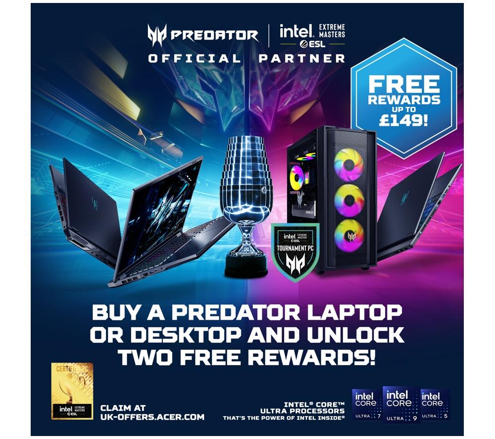 ACER Predator Helios Neo 16 AI 16" Gaming Laptop - Intel® Core™ Ultra 7, RTX 5060, 1 TB SSD