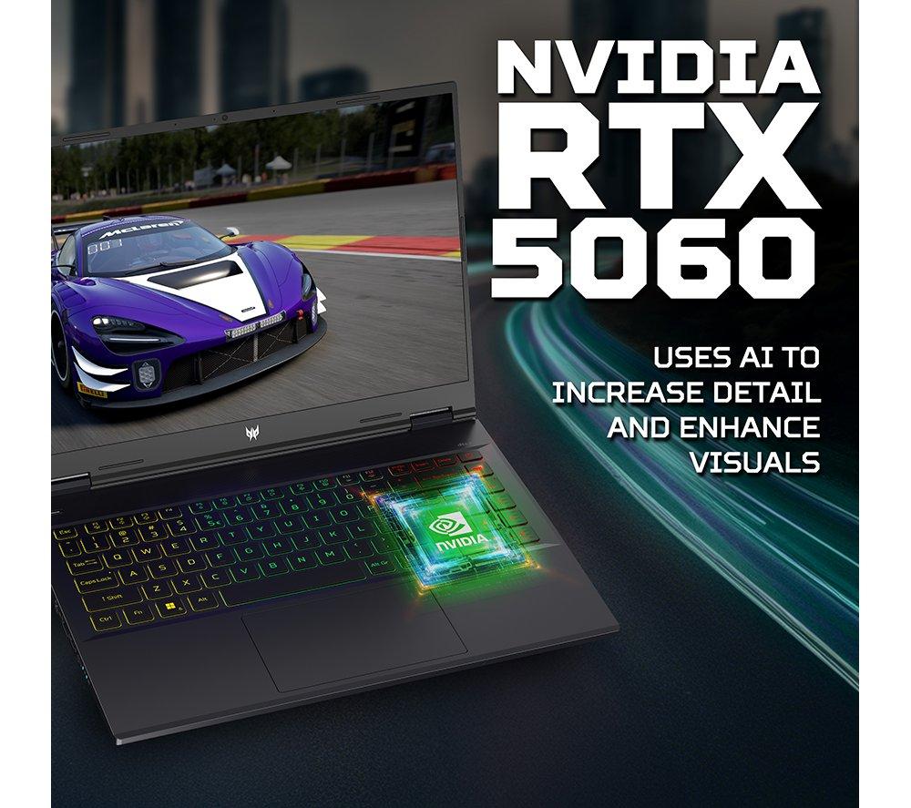 ACER Predator Helios Neo 16 AI 16" Gaming Laptop - Intel® Core™ Ultra 7, RTX 5060, 1 TB SSD