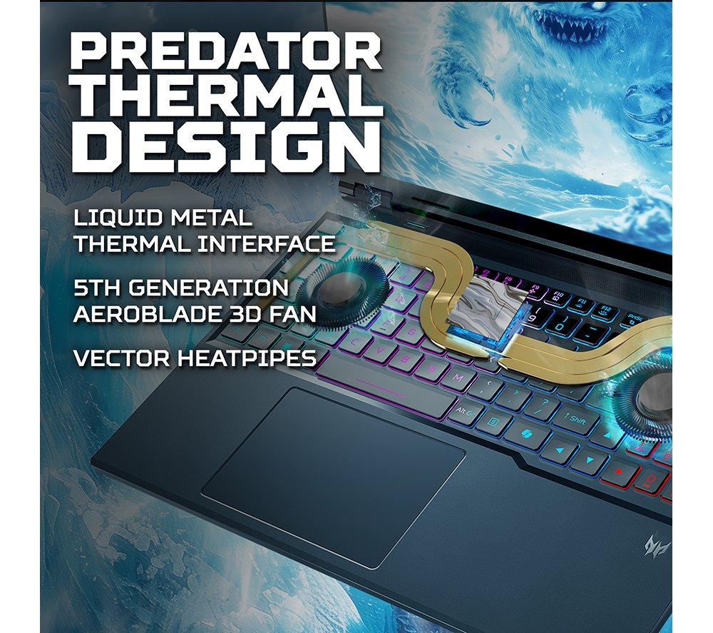 ACER Predator Helios Neo 16 AI 16" Gaming Laptop - Intel® Core™ Ultra 7, RTX 5060, 1 TB SSD