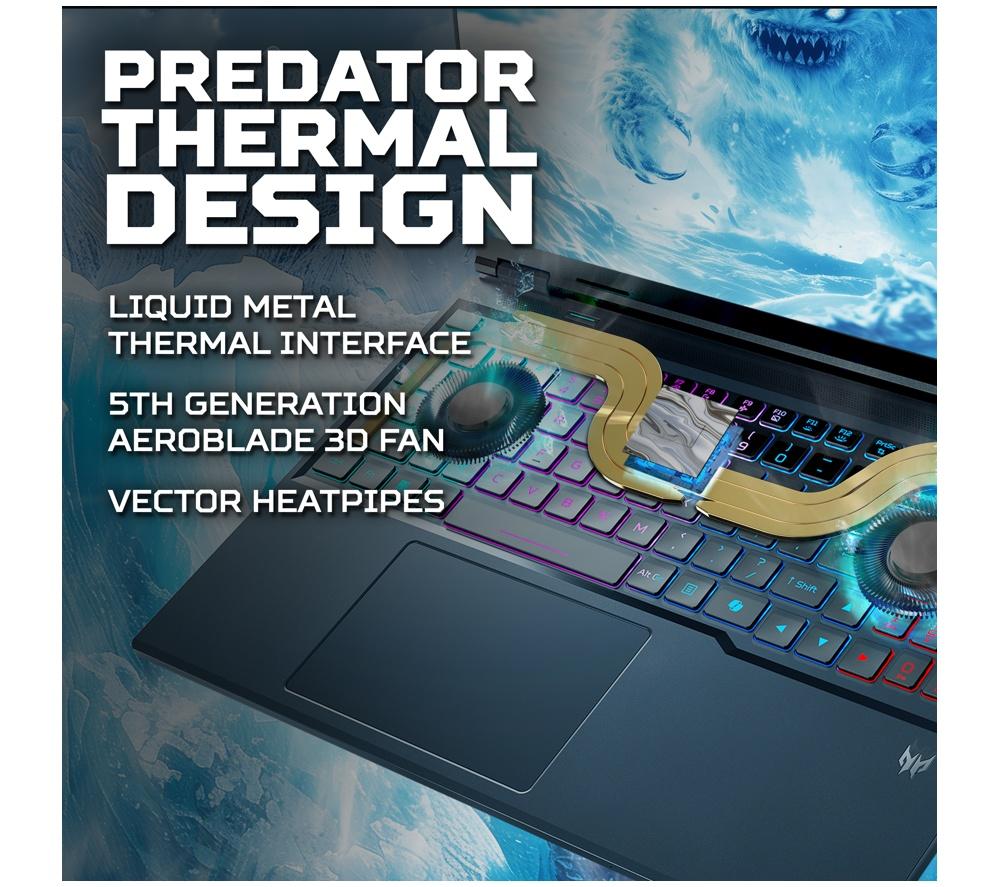 ACER Predator Helios Neo 16 AI 16" Gaming Laptop - Intel® Core™ Ultra 7, RTX 5060, 1 TB SSD