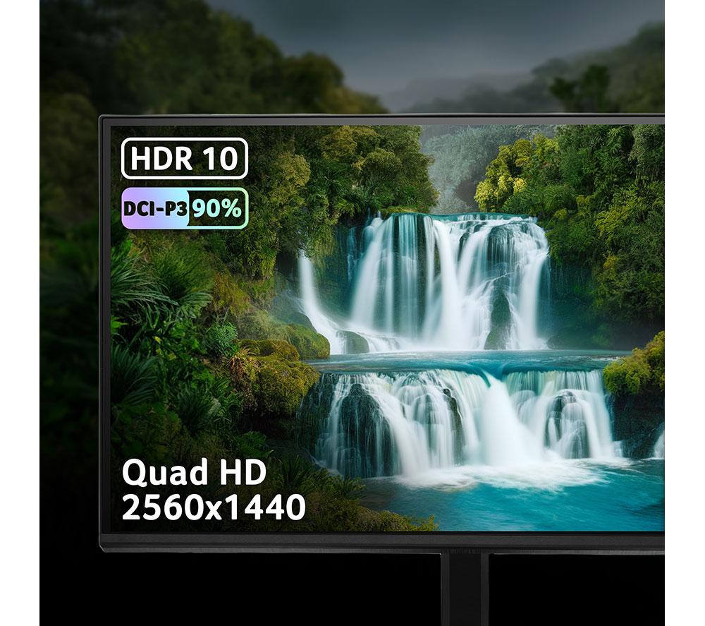 Monitor LCD IPS ACER Vero CB272UG Quad HD de 27" - Negro