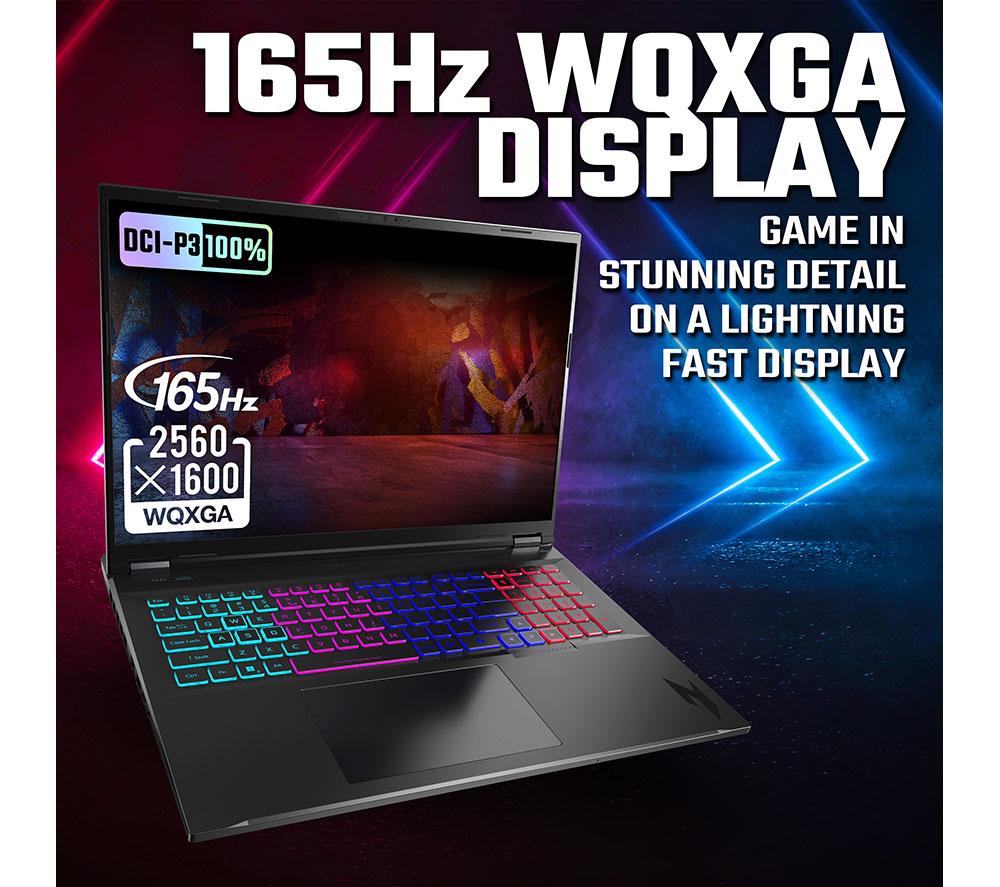 ACER Nitro 18 AI 18" Gaming Laptop - AMD Ryzen AI 9, RTX 5070 Ti, 1 TB SSD