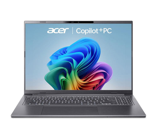 ACER Aspire 16 AI 16" Laptop, Copilot+ PC - Snapdragon X, 1 TB SSD, Grey