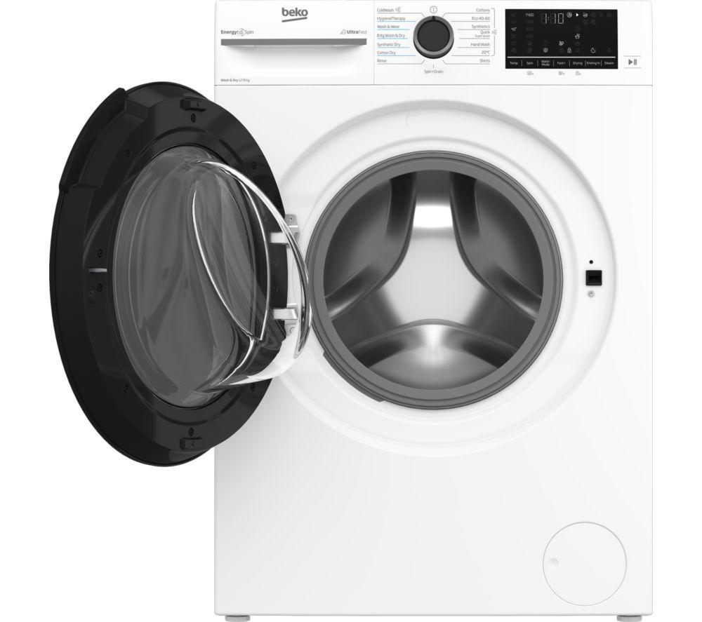 BEKO Pro EnergySpin BM5D512845UW Lavadora-secadora de 12 kg - Blanca