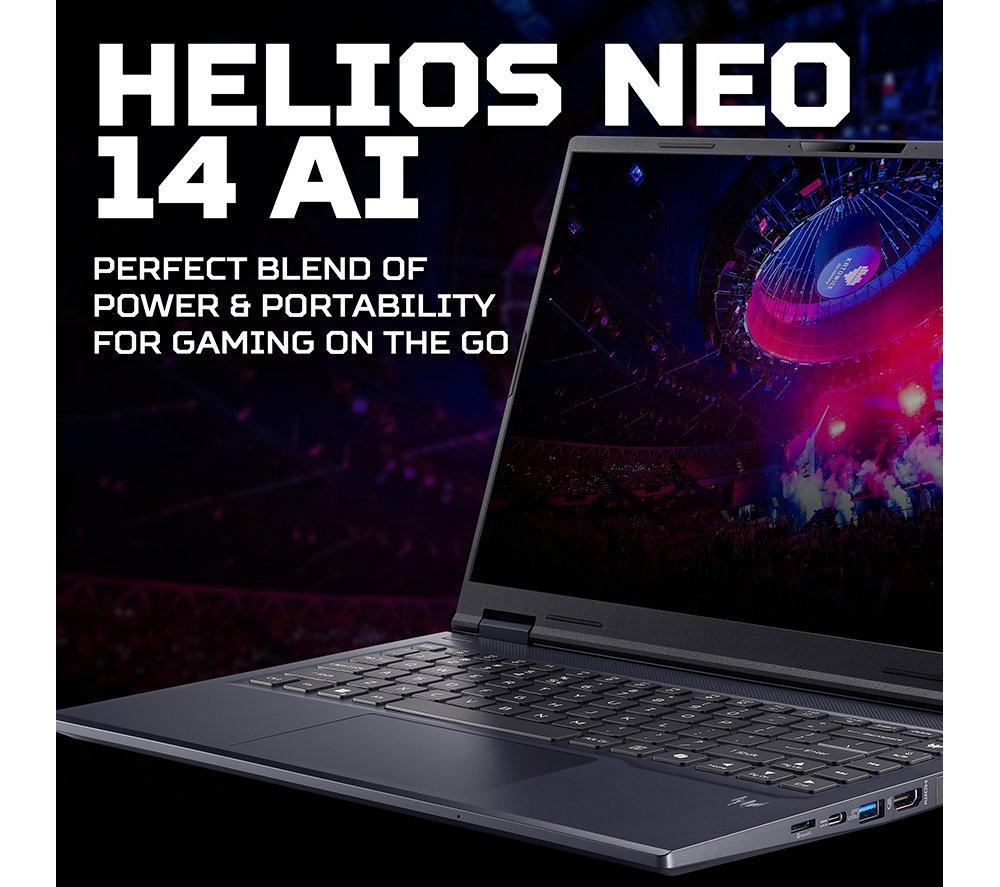 ACER Predator Helios Neo 14 AI 14" Gaming Laptop - Intel® Core™ Ultra 9, RTX 5070, 1 + 1 TB SSD