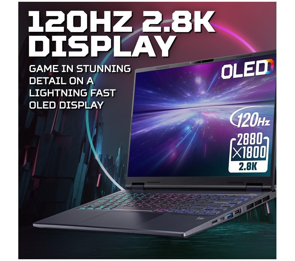 ACER Predator Helios Neo 14 AI 14" Gaming Laptop – Intel® Core™ Ultra 9, RTX 5070, 1 + 1 TB SSD
