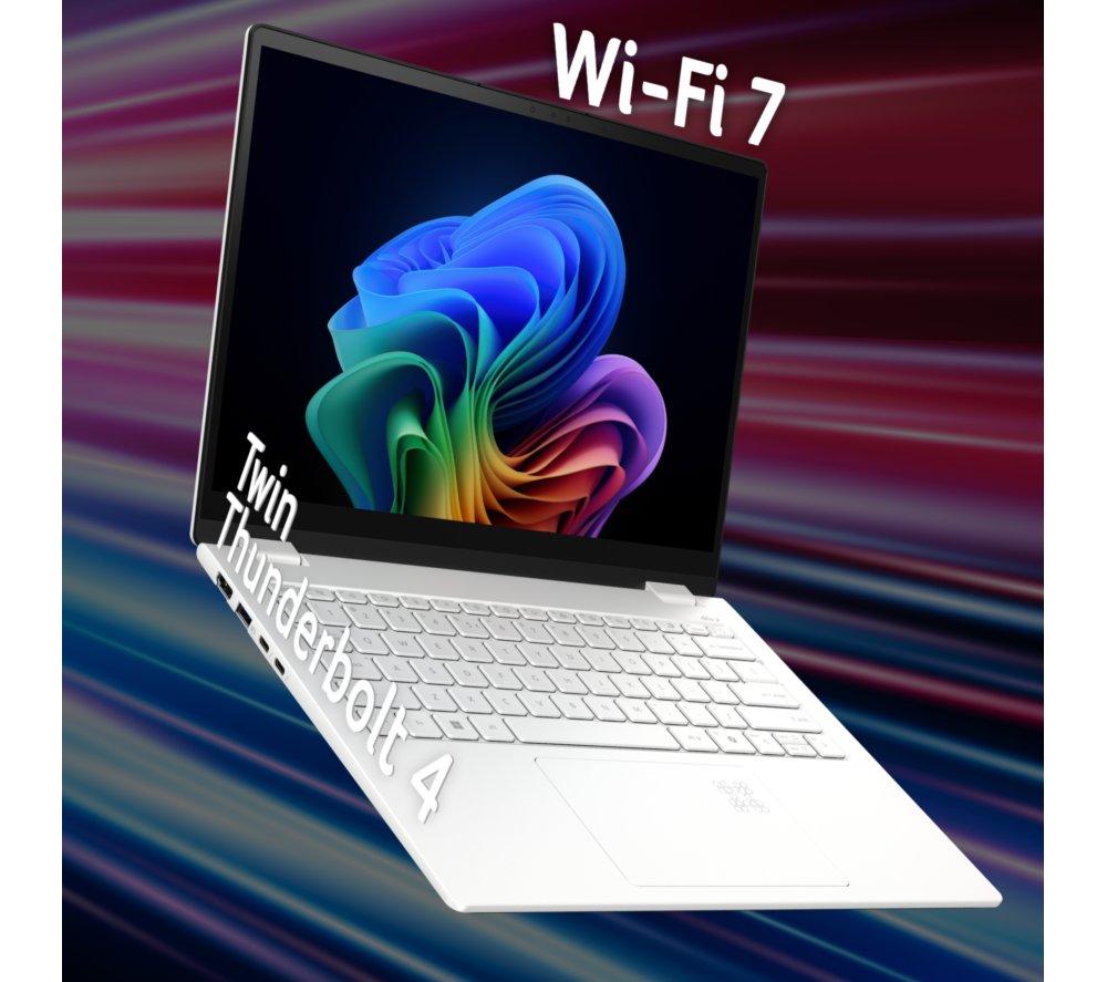 ACER Swift Edge AI 14" Laptop, Copilot+ PC - Intel® Core™ Ultra 7, 1 TB SSD, White