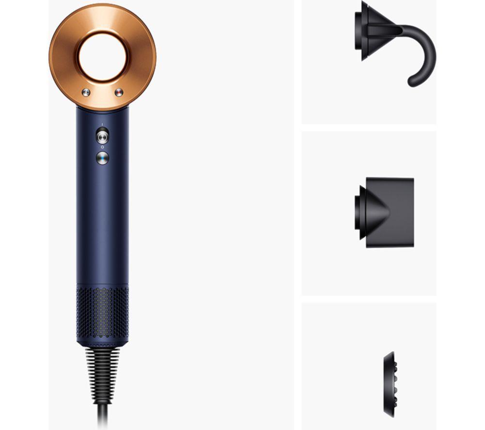 DYSON Supersonic Straight & Wavy Hair Dryer - Prussian Blue & Rich Copper