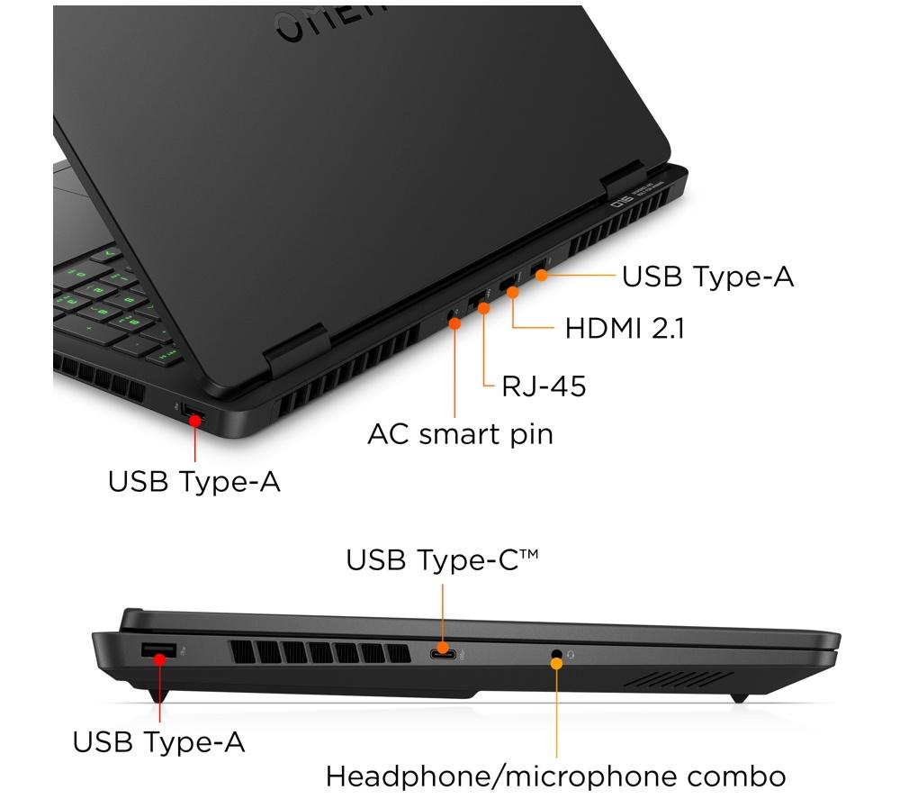 HP OMEN 16-ap0506na 16" Gaming Laptop - AMD Ryzen AI 7, RTX 5060, 1 TB SSD