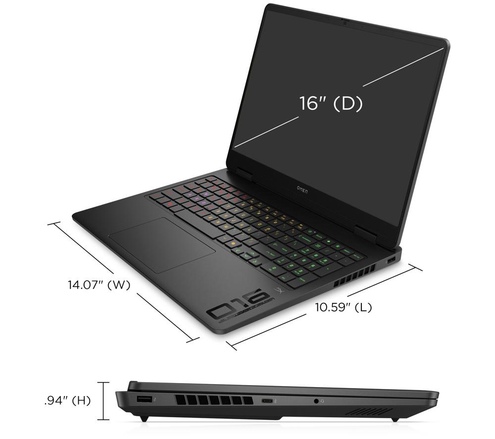 HP OMEN 16-ap0506na 16" Gaming Laptop - AMD Ryzen AI 7, RTX 5060, 1 TB SSD