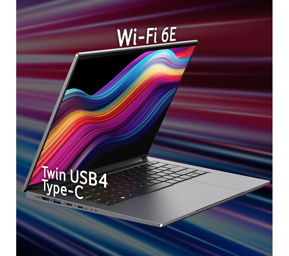 Portátil ACER Swift X 14 AI de 14.5", Copilot+ PC - AMD Ryzen AI 7 350, SSD de 2 TB, Gris