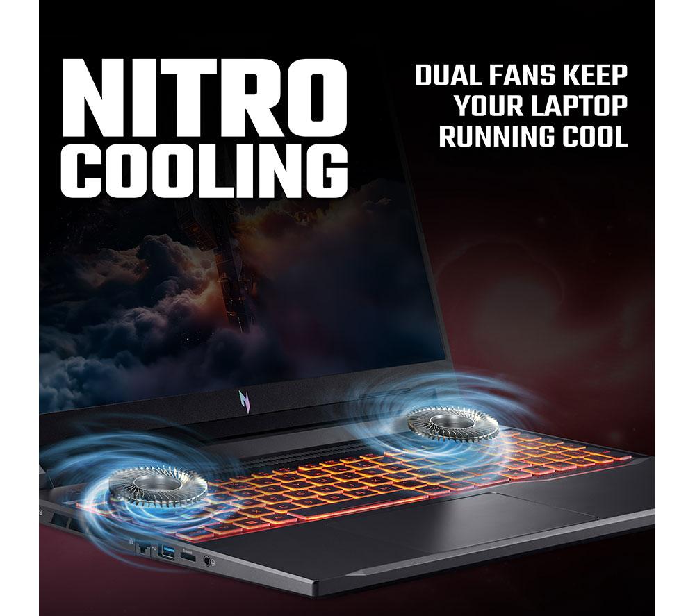 ACER Nitro V 16 AI 16" Gaming Laptop - AMD Ryzen 7, RTX 5050, 512 GB SSD