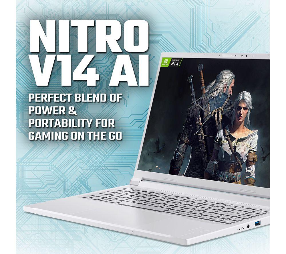 ACER Nitro V 14 AI 14.5" Gaming Laptop - AMD Ryzen AI 7, RTX 5060, 1 TB SSD