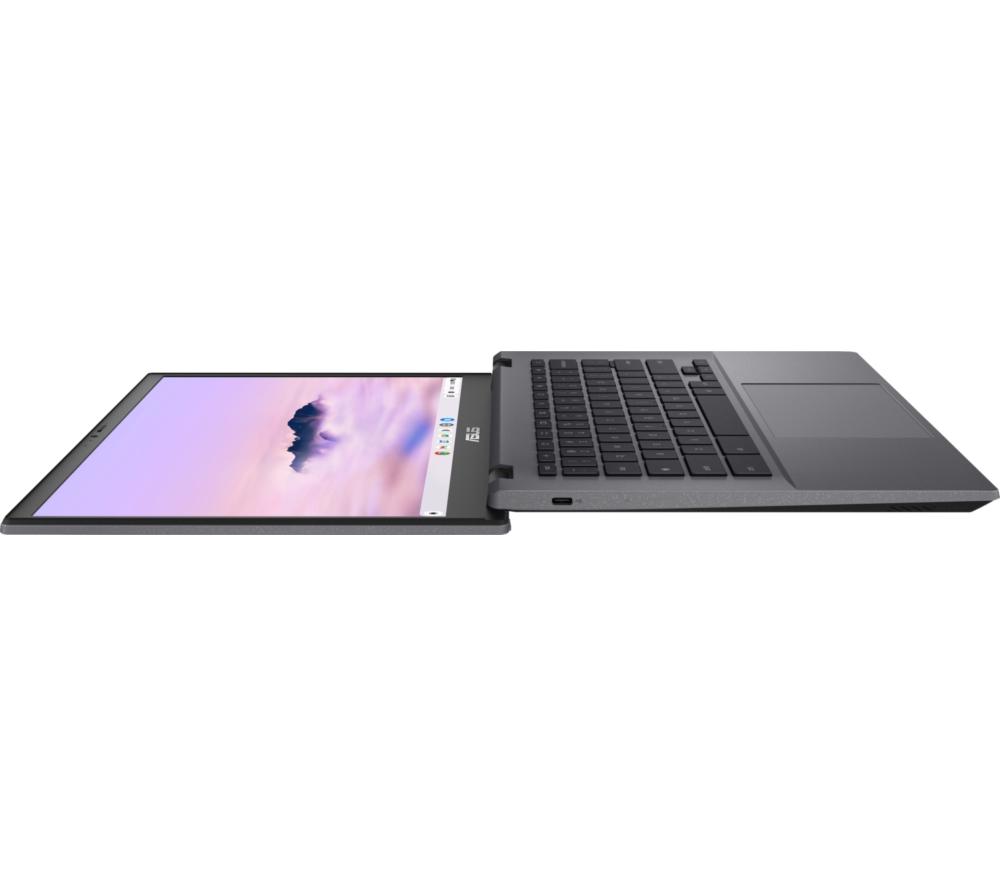 ASUS CX34 Chromebook Plus de 14" - Intel® Core™ i5, SSD de 512 GB, gris