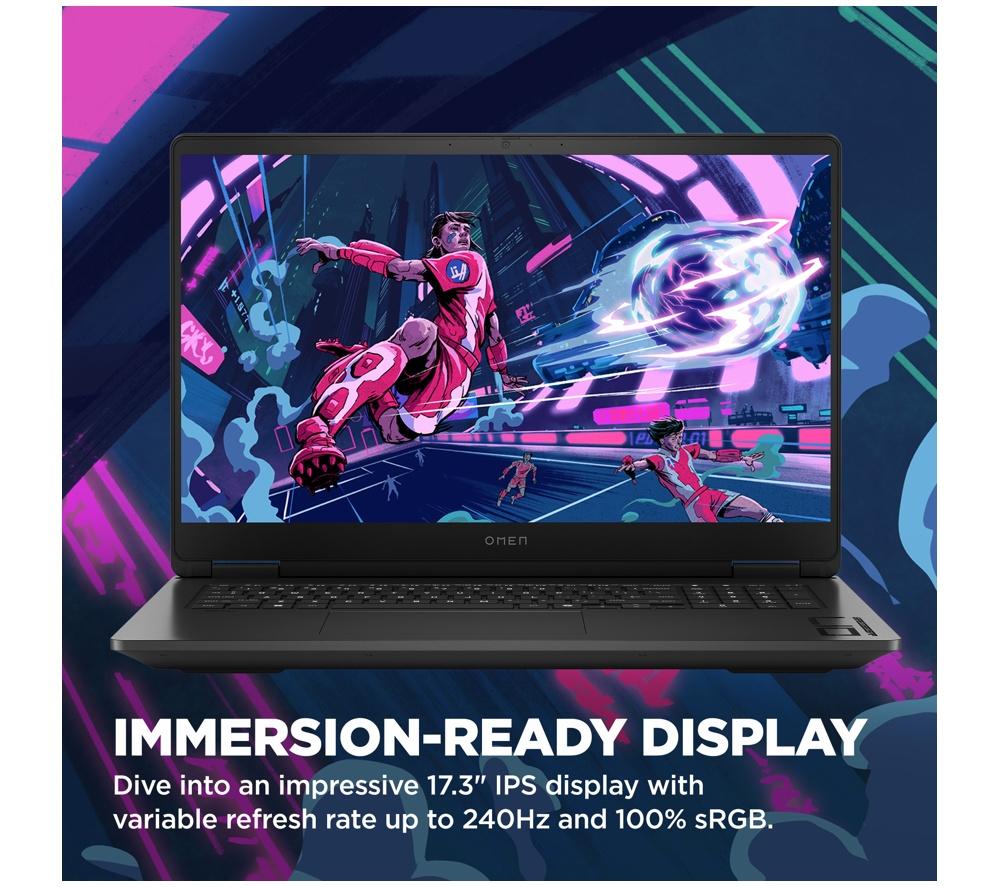 HP OMEN 17-db1508na 17.3" Gaming Laptop - AMD Ryzen AI 7, RTX 5070, 1 TB SSD
