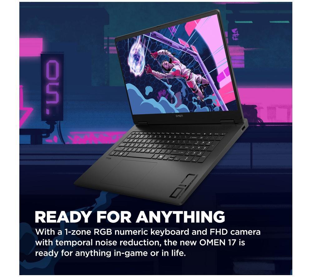 HP OMEN 17-db1508na 17.3" Gaming Laptop - AMD Ryzen AI 7, RTX 5070, 1 TB SSD