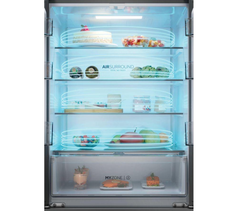 HAIER FD 70 Series 3 HFR3718ENPT Kühl-Gefrierkombination – Schieferschwarz