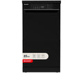 SHARP QW-NS1EF49E0B-EN Slimline Dishwasher - Black