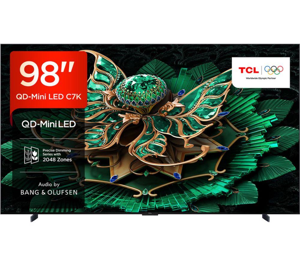 TCL C7K 98" QD-Mini LED 4K HDR Smart Google TV - 98C7K