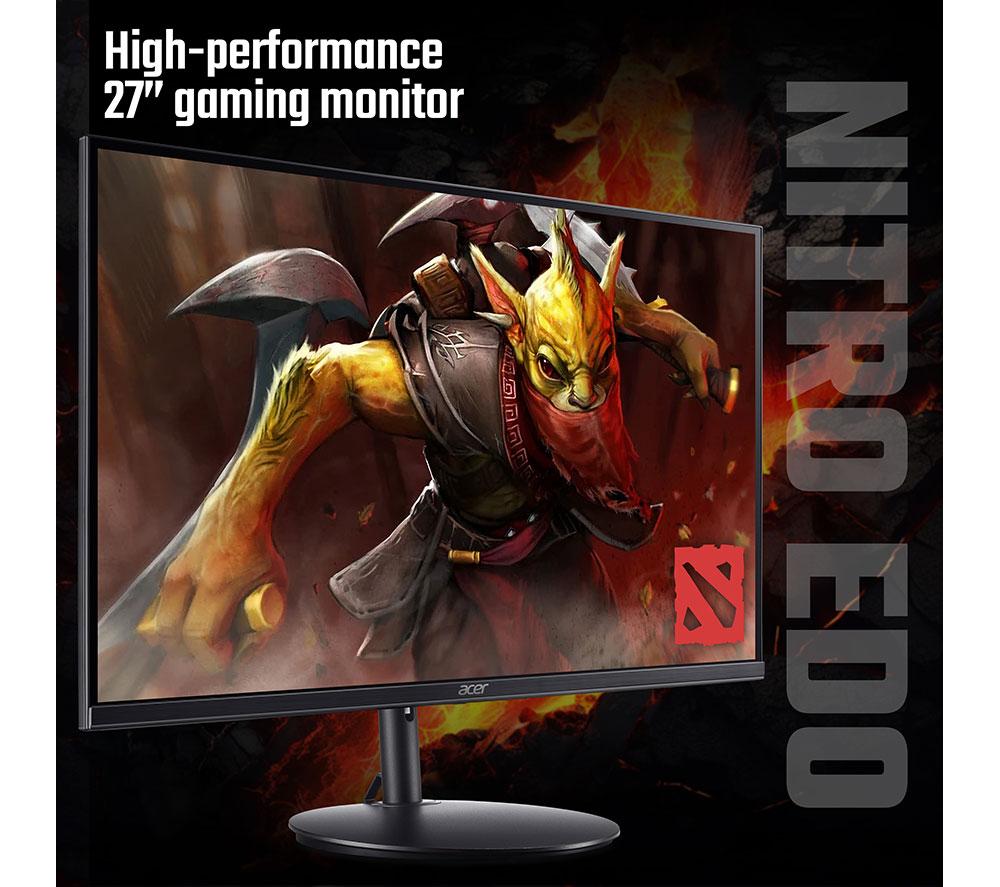 ACER Nitro ED270X0 Full HD 27" Curved VA LCD Gaming Monitor - Black