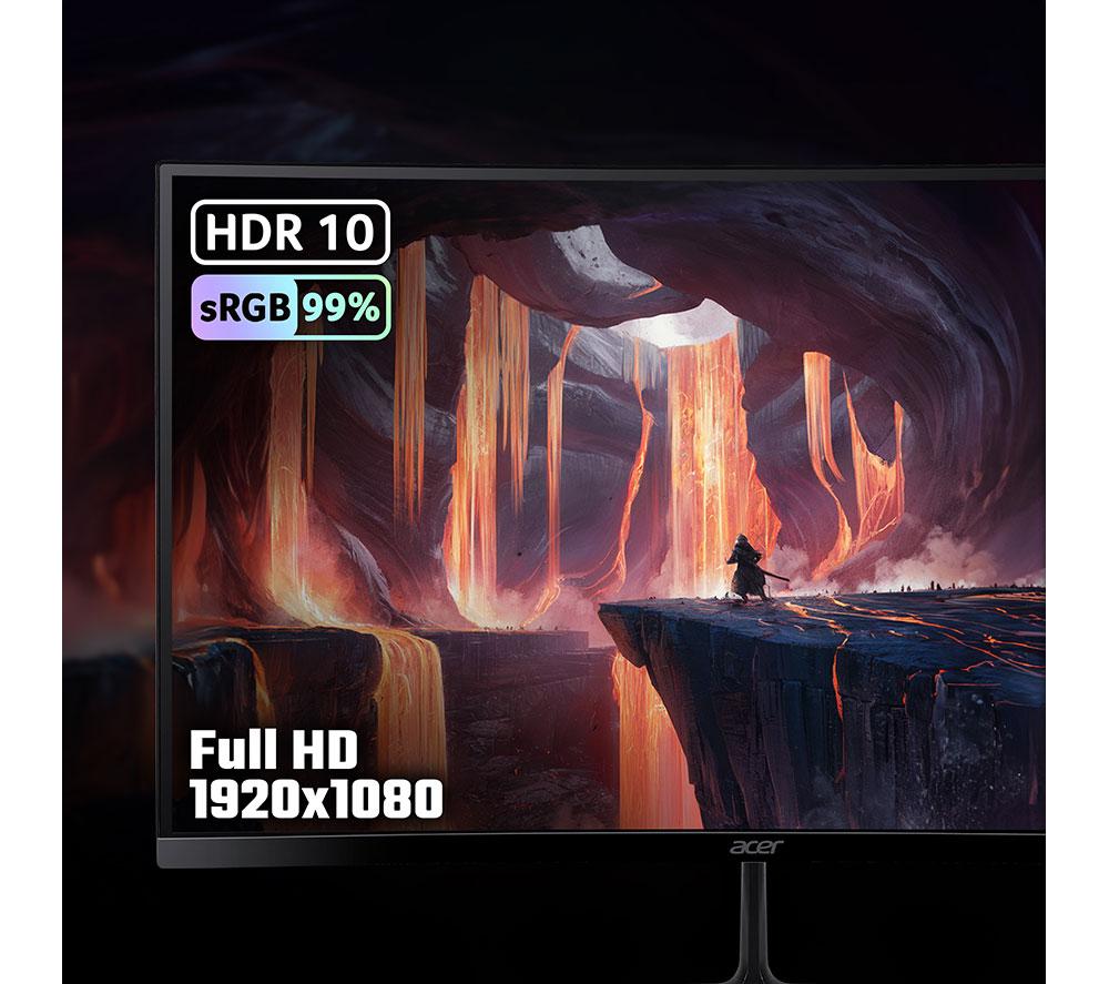 ACER Nitro ED270X0 Full HD 27" Curved VA LCD Gaming Monitor - Black