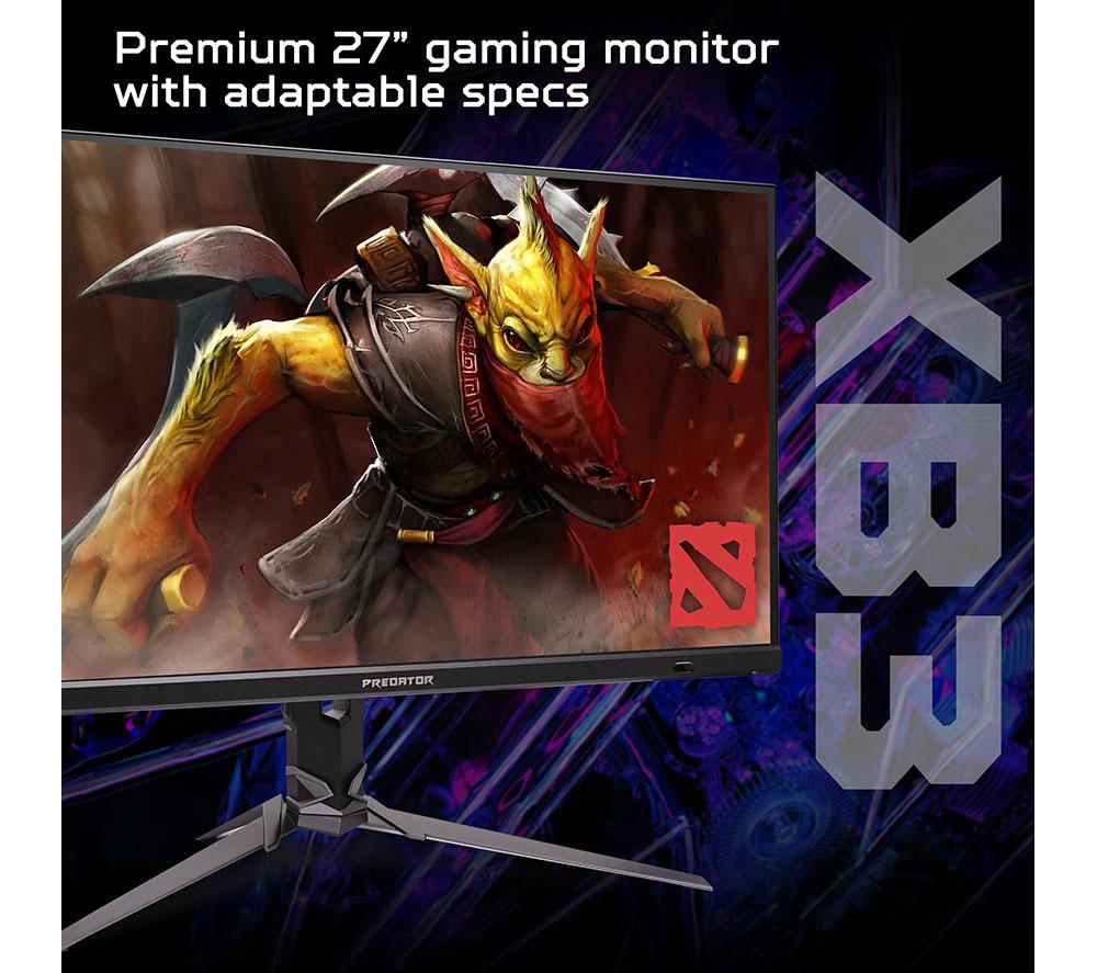 ACER Predator XB273KV5 4K Ultra HD 27" IPS LCD Dual-Mode Gaming-Monitor - Schwarz