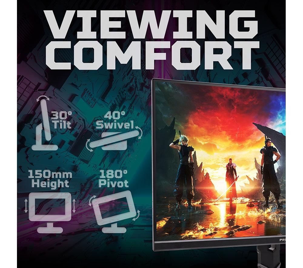 ACER Predator XB273KV5 4K Ultra HD 27" IPS LCD Dual-Mode Gaming-Monitor - Schwarz