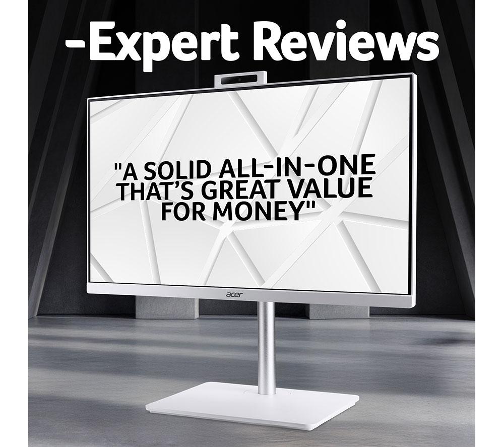 ACER Aspire C27-A 27" All-in-One PC - Intel® Core™ i7, 1 TB SSD, White