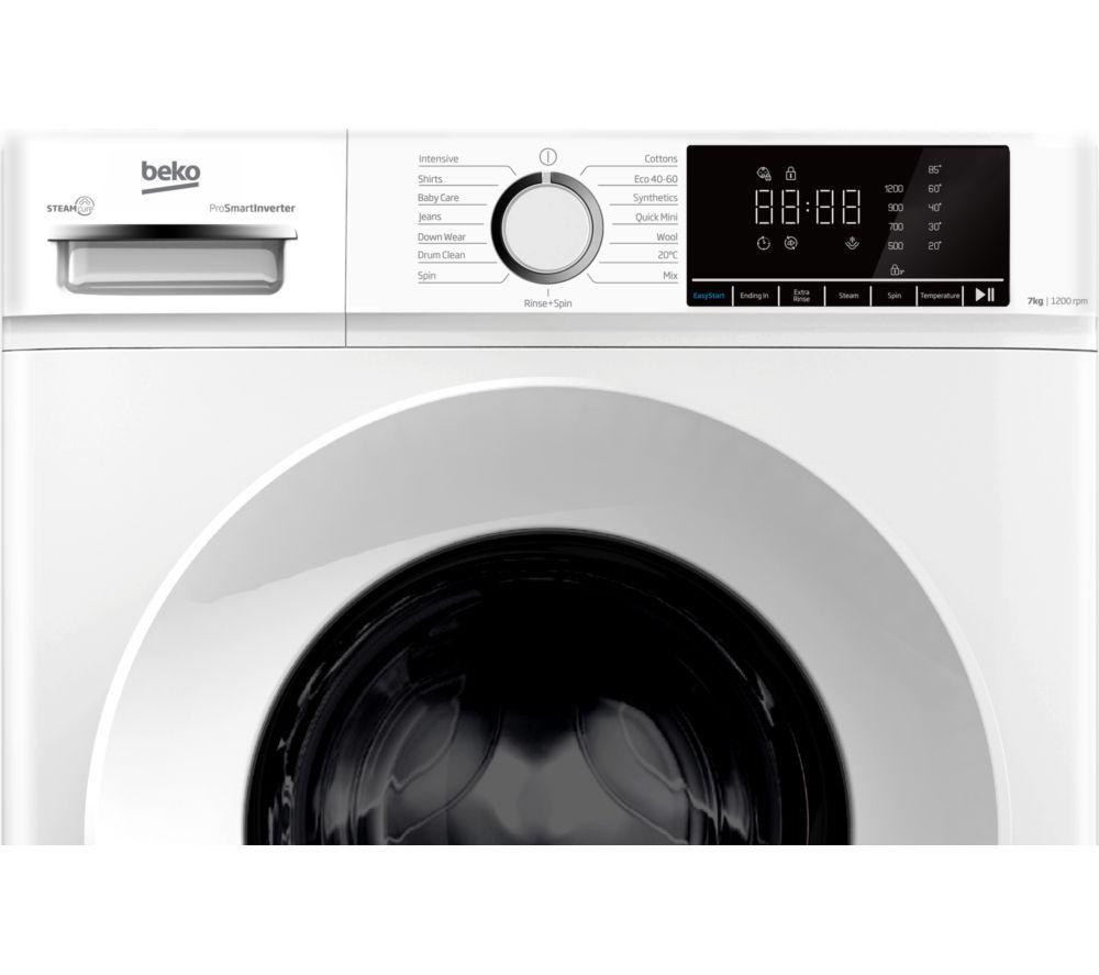 BEKO BW1O3721W 7 kg 1200 Spin Washing Machine - White