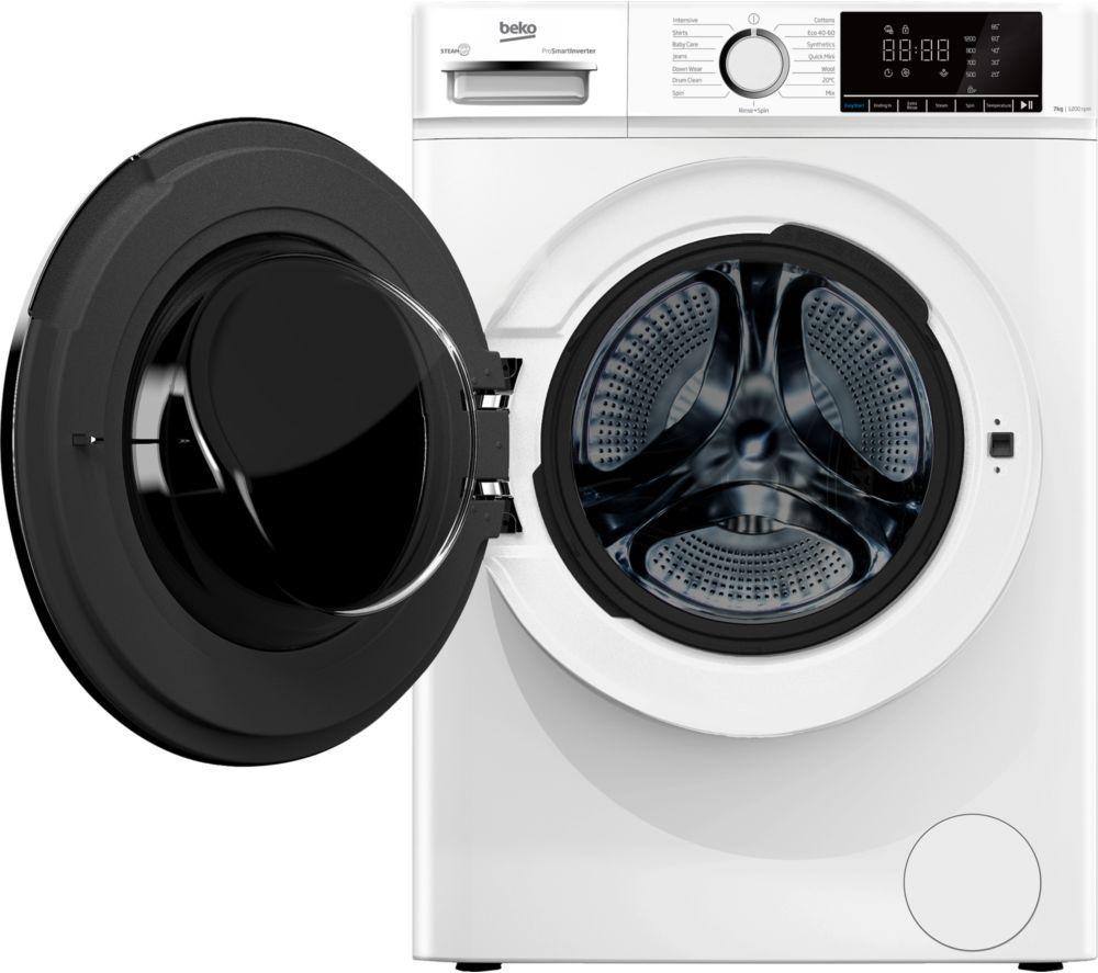 BEKO BW1O3721W 7 kg 1200 Spin Washing Machine - White