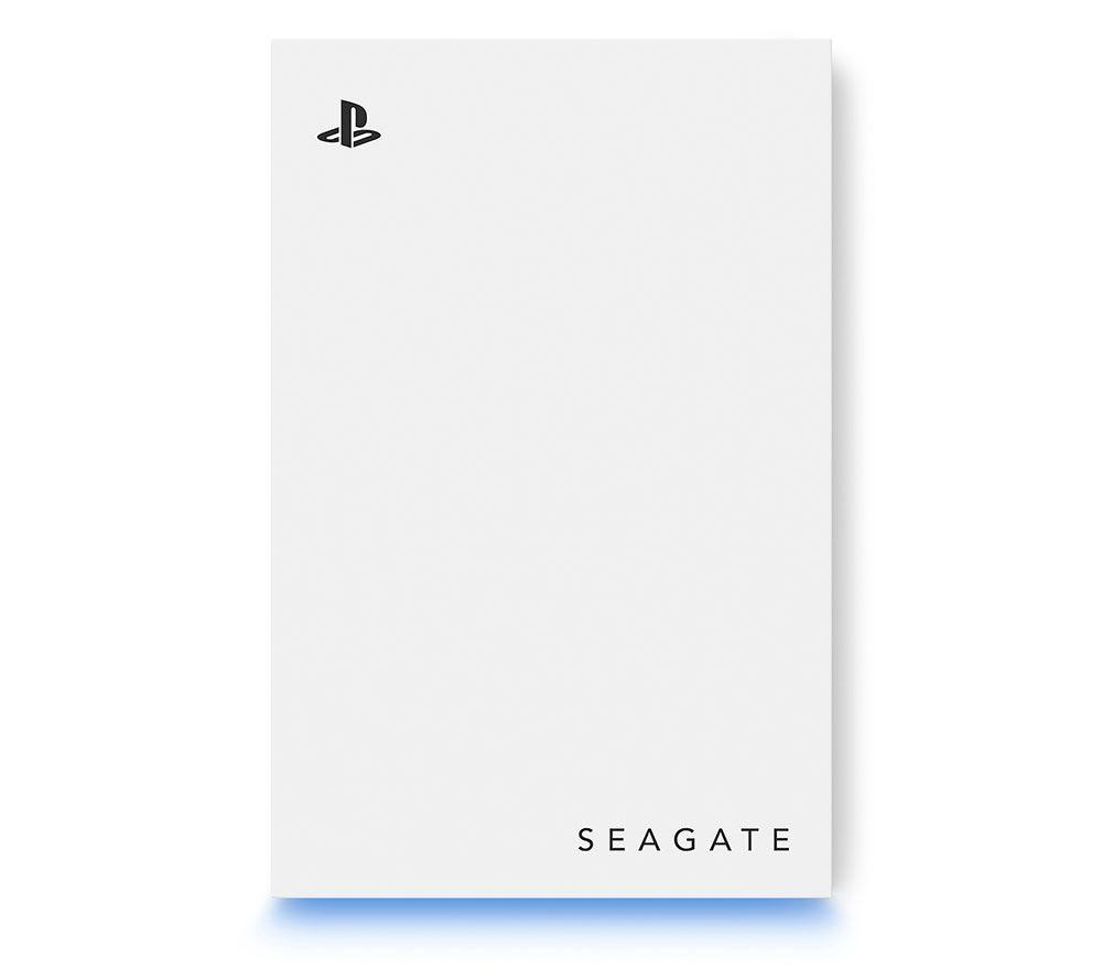 SEAGATE Gaming Hard Drive for PlayStation - 2 TB, White