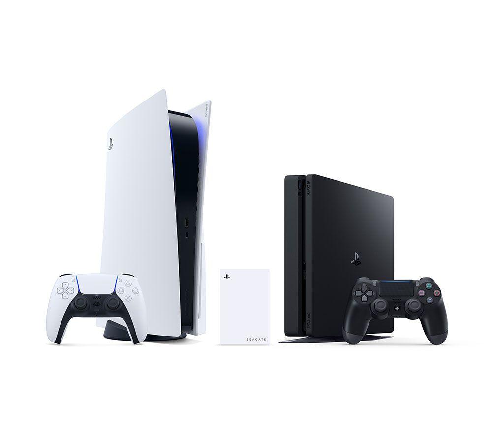 SEAGATE Gaming Hard Drive for PlayStation - 2 TB, White