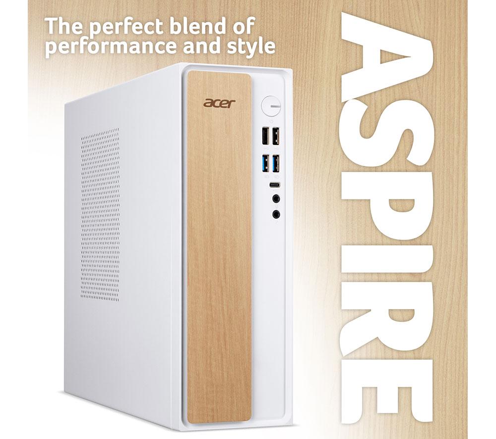 ACER Aspire XC-101 Desktop PC - Intel® Core™ i5, 512 GB SSD, White