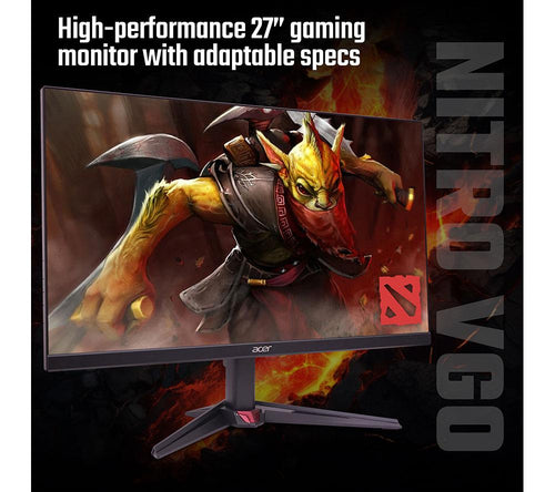Monitor Gamer de Doble Modo Acer Nitro VG270KV4 bmiipx 4K Ultra HD 27" IPS LCD - Negro