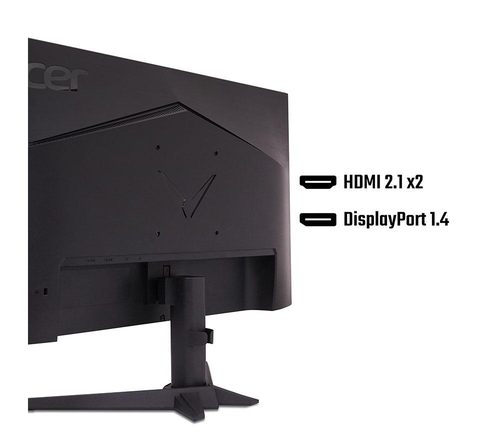 ACER Nitro VG270KV4 bmiipx 4K Ultra HD 27" IPS LCD Dual-Mode Gaming Monitor - Schwarz