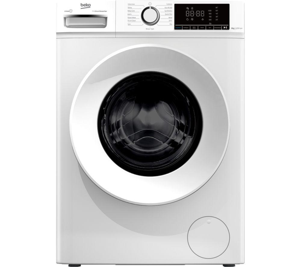 BEKO BW1O3821W 8 kg 1200 Spin Washing Machine - White