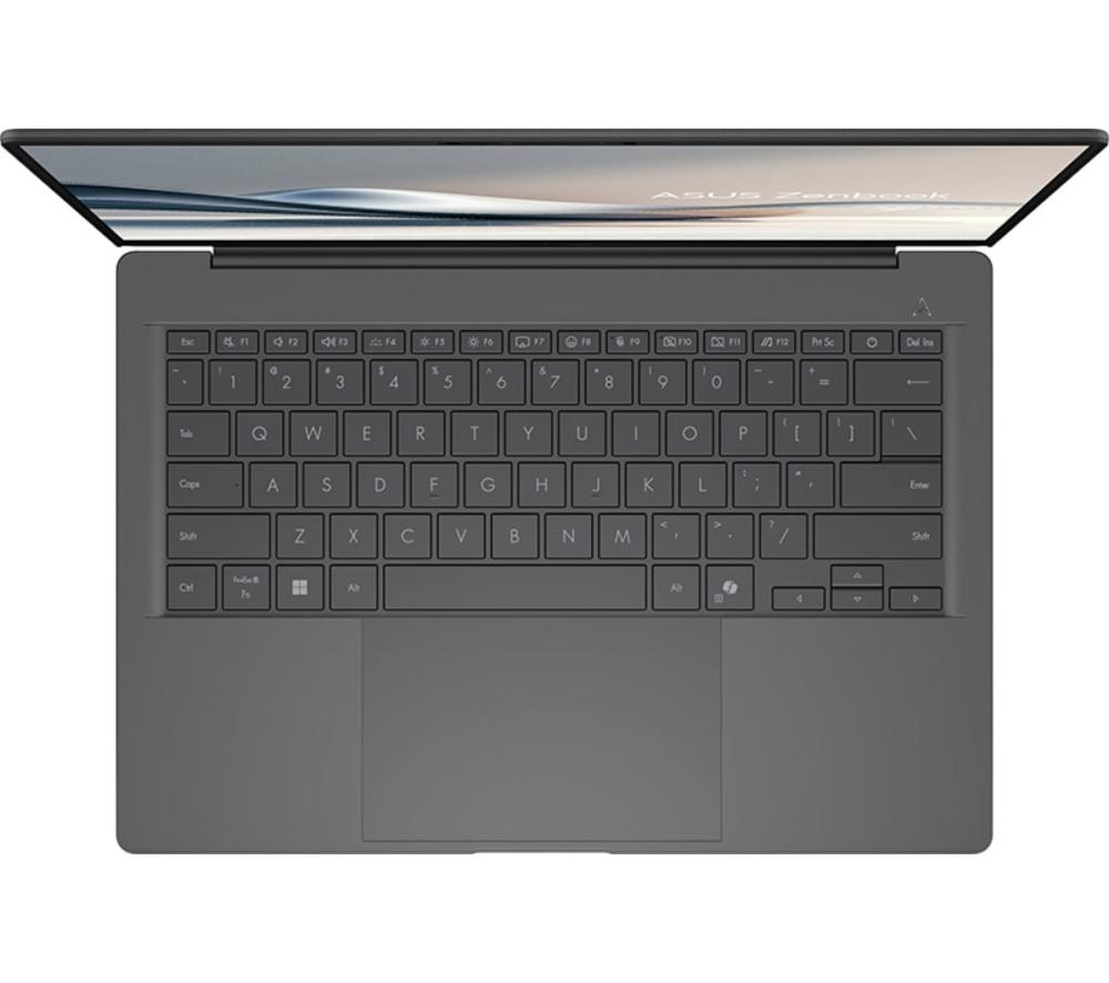 ASUS Zenbook A14 UX3407QA 14" Laptop, Copilot+ PC – Snapdragon X Plus, 1 TB SSD, Iceland Grey