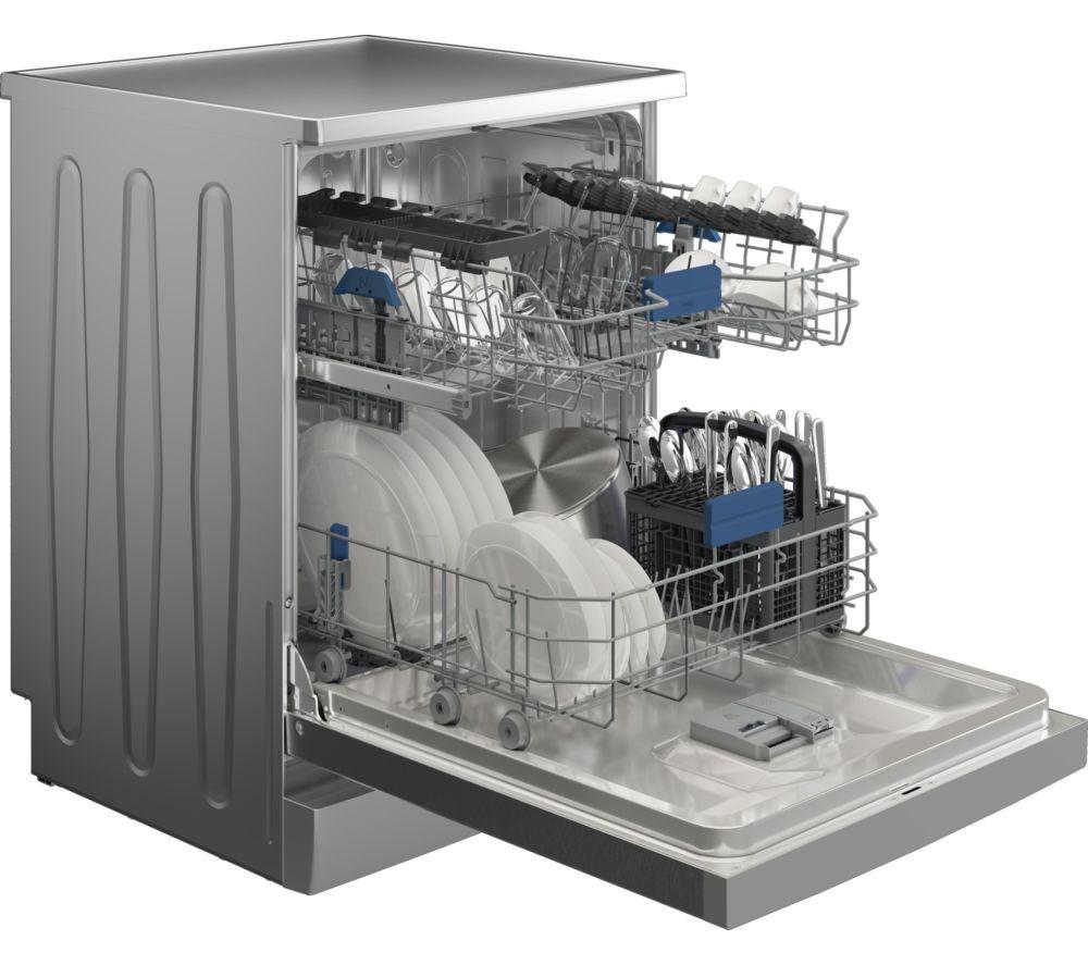 BEKO BDFN26442X Full-size Dishwasher - Stainless Steel