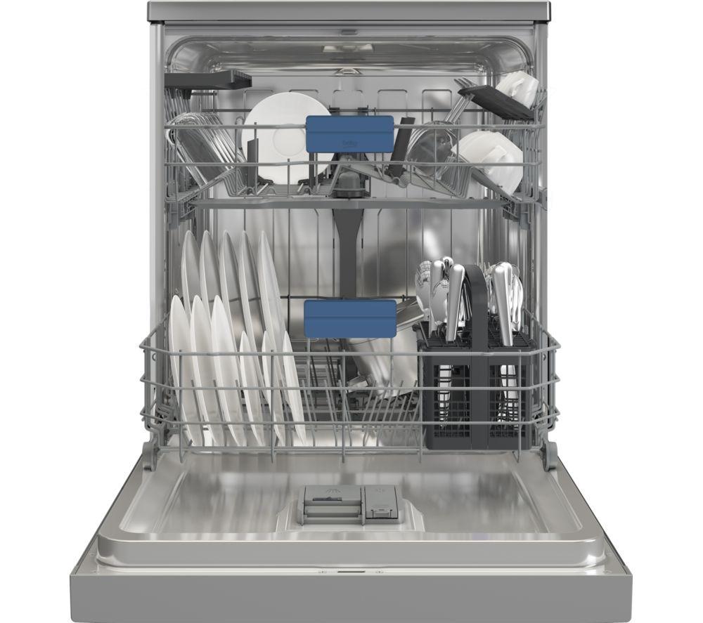 BEKO BDFN26442X Full-size Dishwasher - Stainless Steel