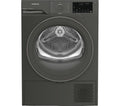 HOTPOINT PetHairCare C HSD 82M GG UK 8 kg Heat Pump Tumble Dryer - Dark Grey